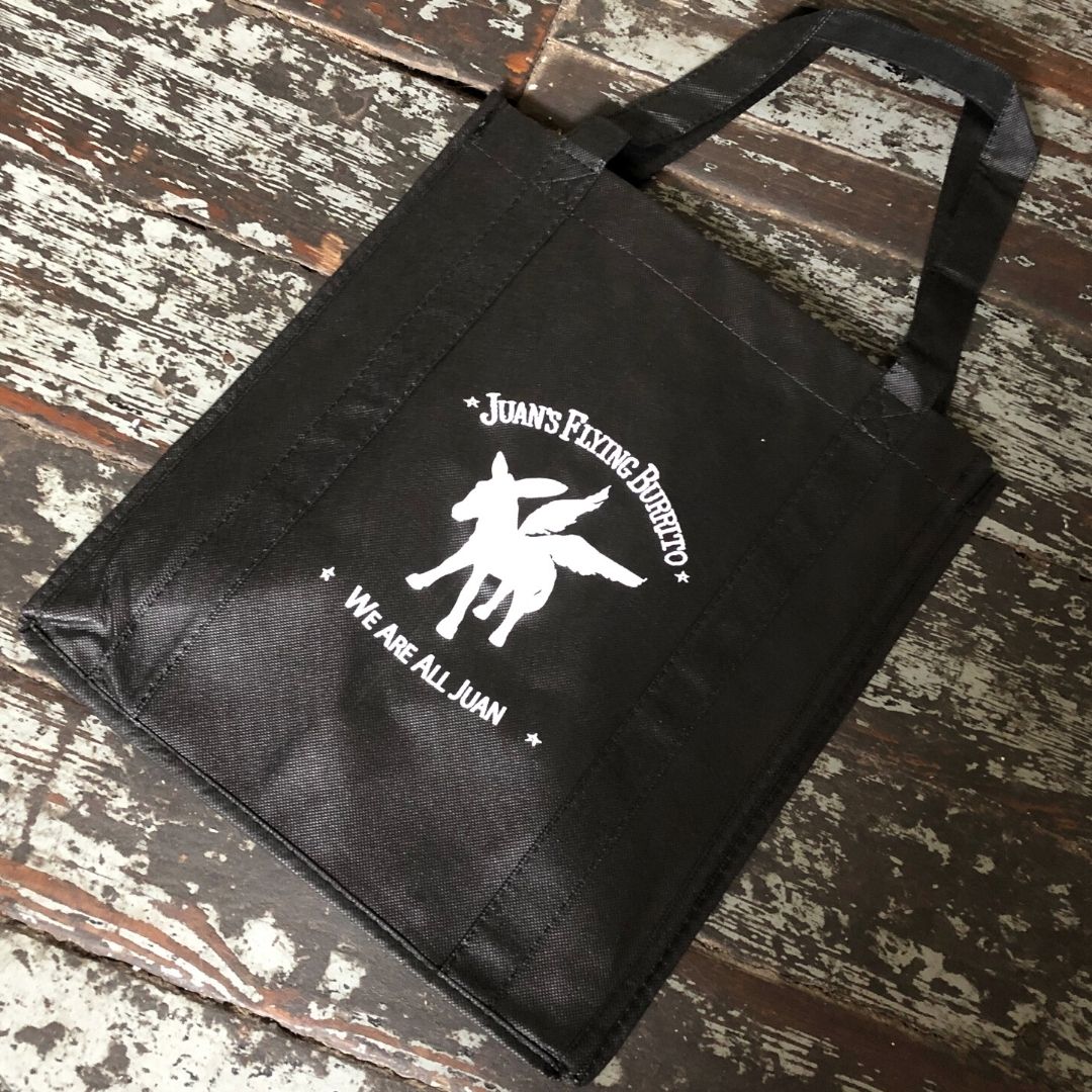 Black Juan's Reusable Shopping Bag