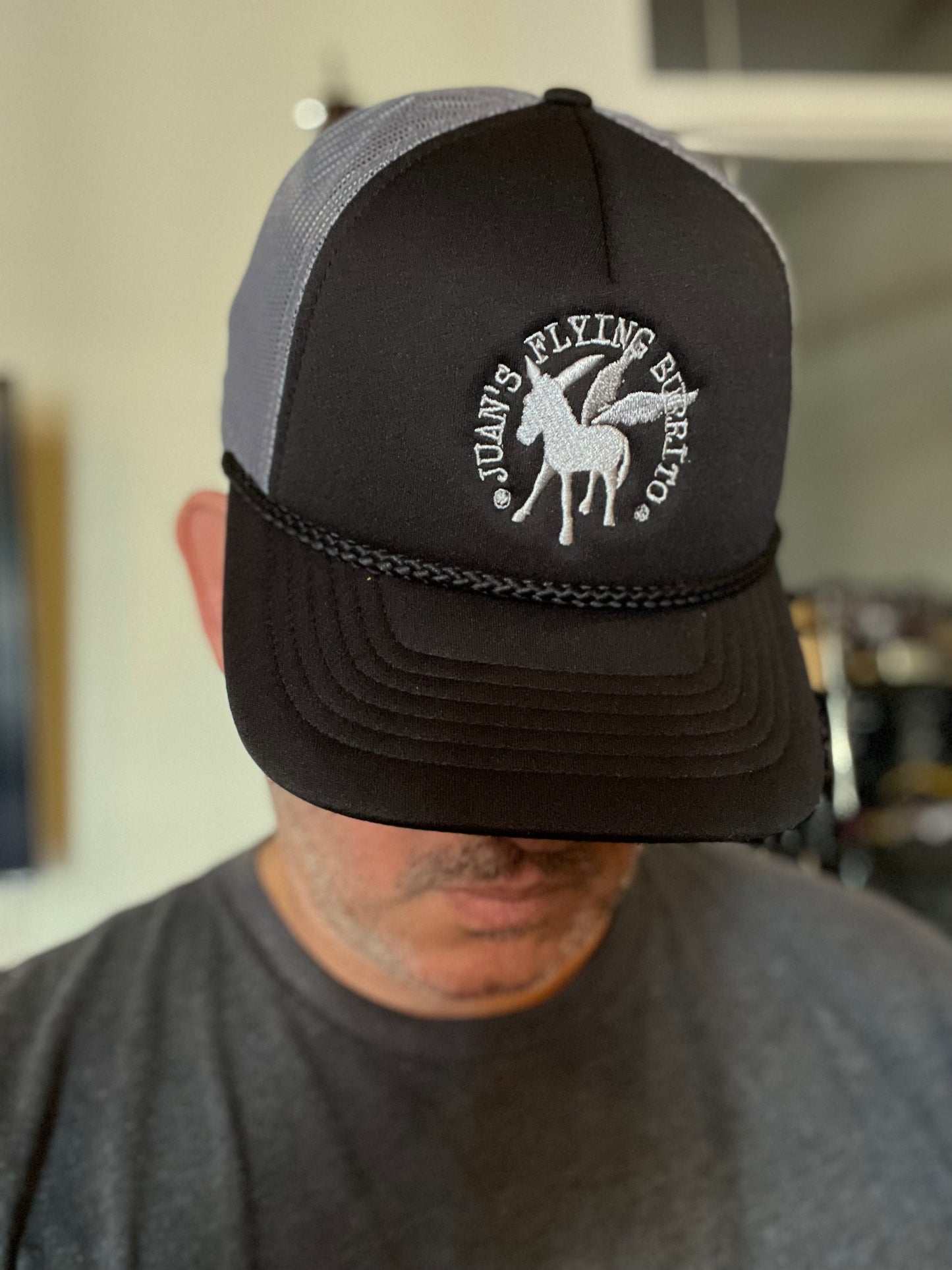 Juan's Trucker Cap, Charcoal