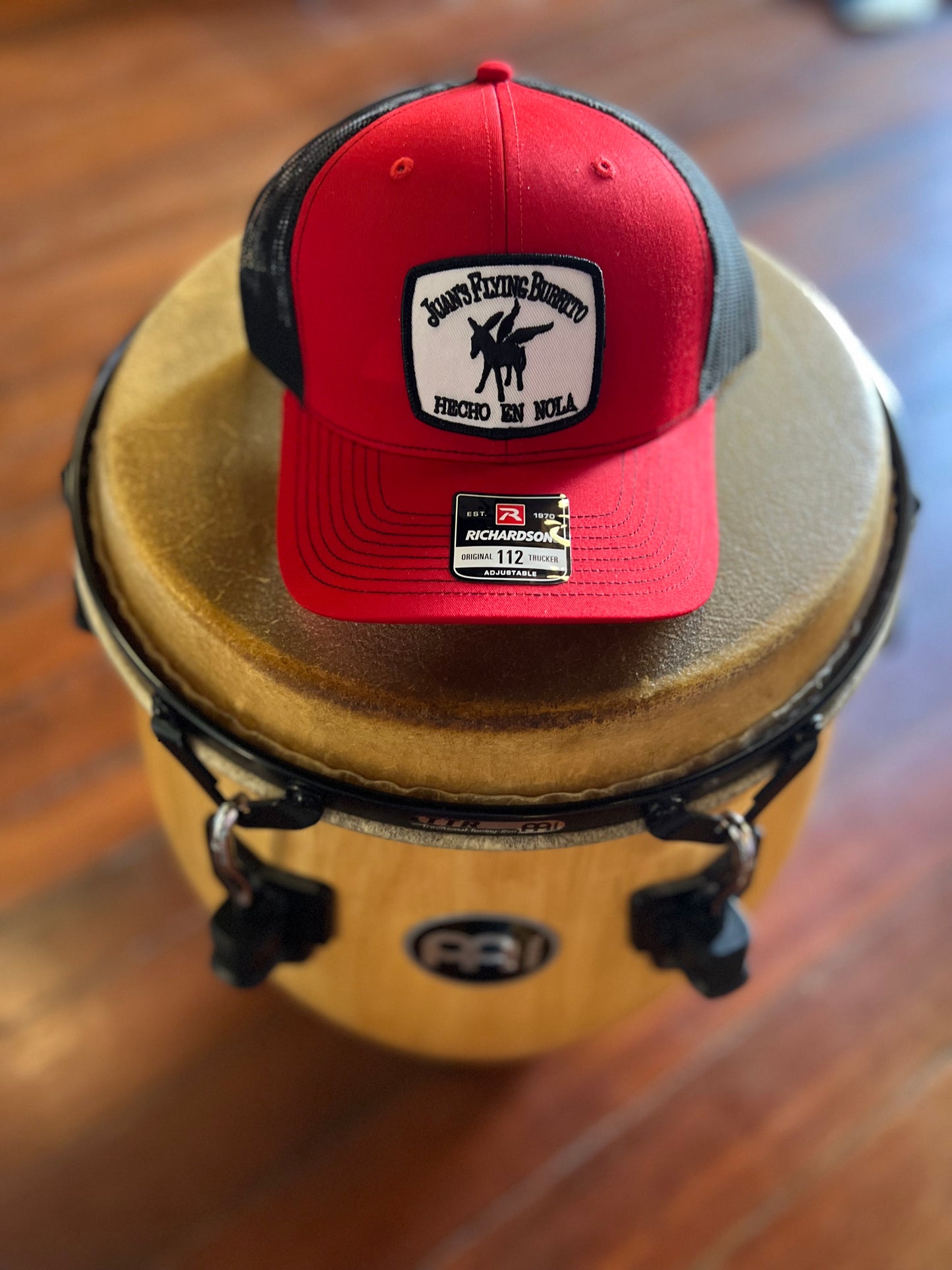 Juan's Trucker Cap, Red & Black