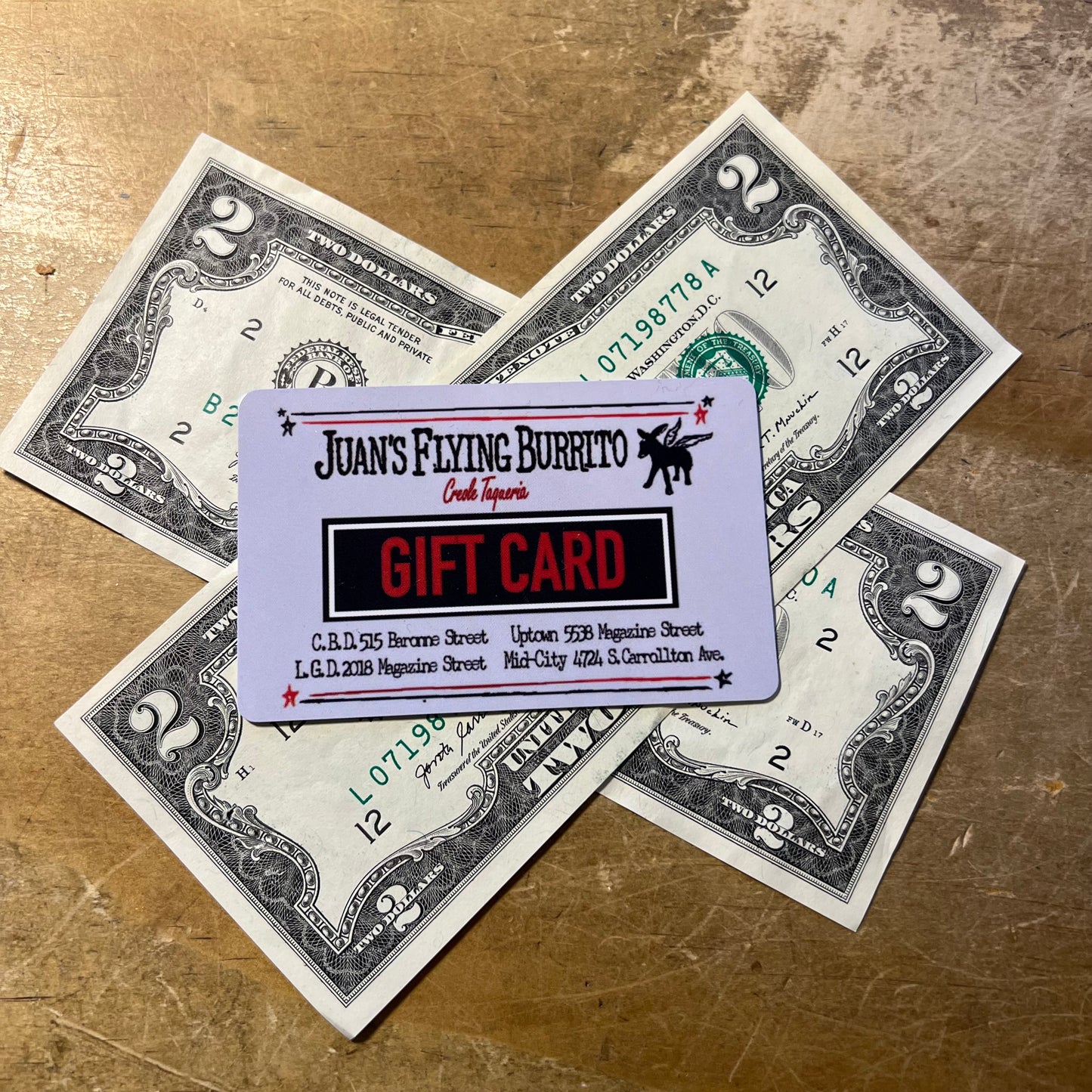 Juan's Gift Cards